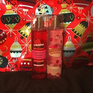 B&BW Strawberry Poundcake Fragrance Mist Bundle
